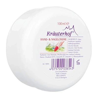 Abbildung von Kräuterhof Hand und Nagelcreme 100 ml