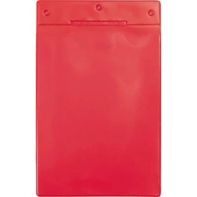 Abbildung von Tarifold Pro Kennzeichnungshülle A5 rot magnetisch PVC VE=10 Stück