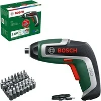 Abbildung von Bosch Home &amp; Garden Akku Schrauber + 32 tlg. Schrauberbit Set