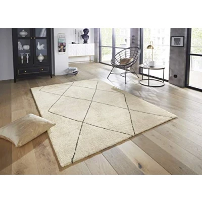 Abbildung von ELLE DECORATION Teppich &quot;Massy&quot;, rechteckig, Kurzflor, Teppich, Modern, Scandi, 3D Effekt, Wohnzimmer, Schlafzimmer