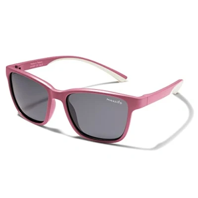 Abbildung von Mausito Sonnenbrille Kinder 3 6 Jahre Mädchen VERGLEICHSSIEGER Kindersonnenbrille 100% UV Schutz FLEXIBLE Bügel Schadstofffreie Kindersonnenbrillen Europäisches Design für gemacht