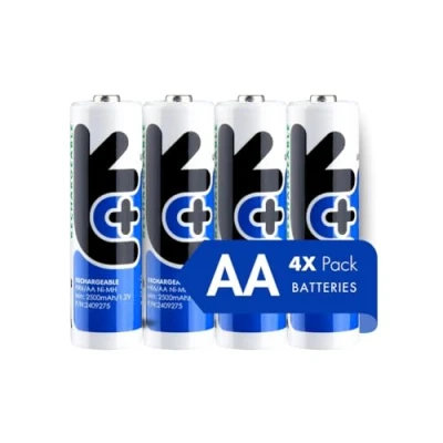 Abbildung von Uniross Ni MH AA / HR6 Genopladelige Batterier 2700mAh, 4 stk.