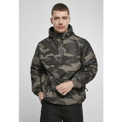 Abbildung von Brandit Windbreaker, Herren, Größe: 4XL, Dark camouflage