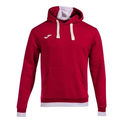 Abbildung von Joma Unisex 6XS Kapuzenpullover Komfort II, Rot/Weiß, XXXXXXS