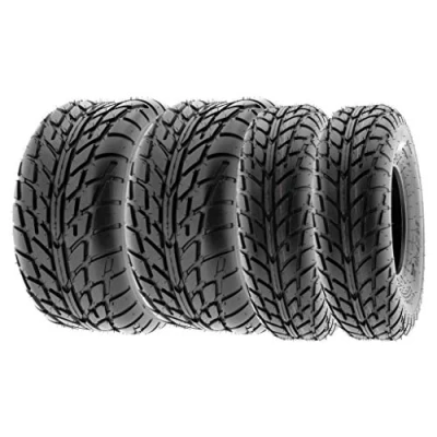 Abbildung von SunF A021 22x7 10 &amp; 20x10 9 ATV UTV Quad All Terrain Reifen 6PR TL E4, Satz von 4 Stück