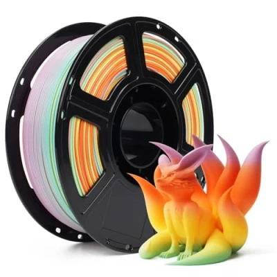 Abbildung von FLASHFORGE Rapid PLA Farbverlauf Filament 1,75mm Summer Reverie, Farbverläufe Sanft &amp; Schnell, Hoher Durchfluss Speedy 3D Drucker Filament, Erleben Sie Außergewöhnliche Leistung mit Schnellem Druck