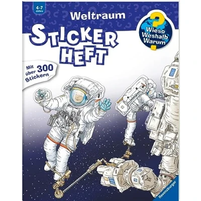 Abbildung von Wieso? Weshalb? Warum? Stickerheft: Weltraum