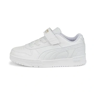 Abbildung von Puma RBD Game Low Sneakers für Kinder Schuhe Mit Plain White/Gold Größe: 30
