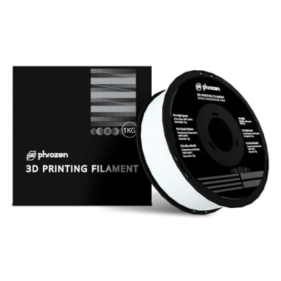 Abbildung von Phrozen High Speed PLA Filament 1.75mm 3D Drucker Materialen Hohe Geschwindigkeit bis zu 600 mm/s 1KG Spule (2,2 LBS) Weiß