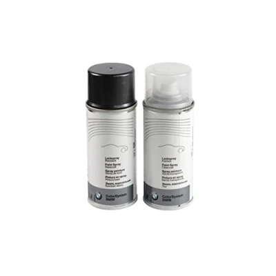 Abbildung von Original BMW Lackspray Set 2x 150ml Zweischicht Black Sapphire met. 475