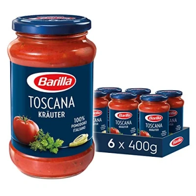 Abbildung von Barilla Pastasauce Toscana Kräuter Italienische Sauce 6er Pack (6x400g)