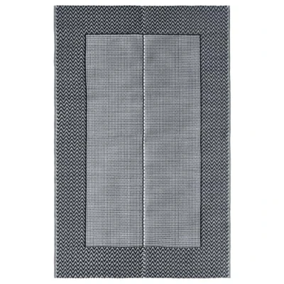 Abbildung von vidaXL Outdoor Teppich ARAKIL Grau 190x290 cm PP
