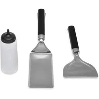 Abbildung von Grillplatten Starter Set, 3 teilig, Wender