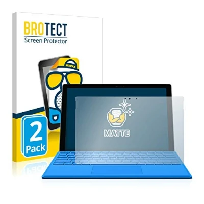 Abbildung von BROTECT Entspiegelungs Schutzfolie für Microsoft Surface Pro 4 (2 Stück) Matte Displayschutz Folie, Anti Reflex, Fingerprint