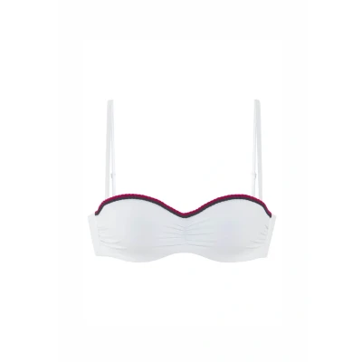 Abbildung von s.Oliver Bügel Bandeau Bikini Top &quot;Junis&quot;, mit geflochtenen Details
