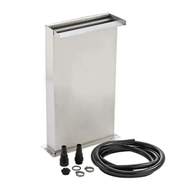 Abbildung von Oase 70774 Edelstahl Wasserfall Set (L x B H) 145 305 600 mm 1 St