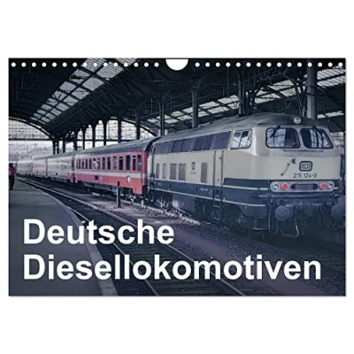 Abbildung von Deutsche Diesellokomotiven (Wandkalender 2025 DIN A4 quer), CALVENDO Monatskalender