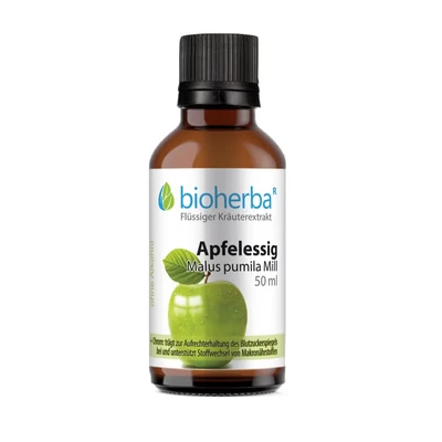 Abbildung von Apfelessig Malus Pumila Mill. 50 ml