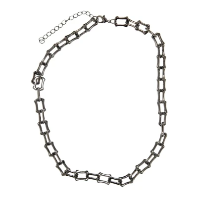 Abbildung von Urban Classics Chunky Halskette, Größe: One Size, Antiquesilver
