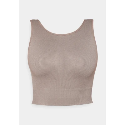 Abbildung von ONLY Play Onpjaia LIFE Lounge SEAM Top, Damen, Größe: M/L, Brown