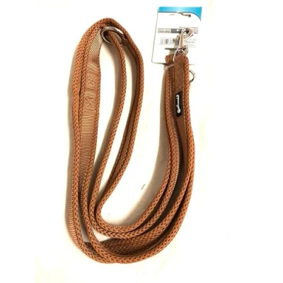 Abbildung von Petlando Trainingsleine Mesh Cognac Hundeleine 230x1.5 cm...
