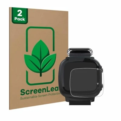 Abbildung von ScreenLeaf (2 Stück Schutzfolie für Aqualung i330r [nachhaltiger Displayschutz, Folie, transparent, kratzfest]