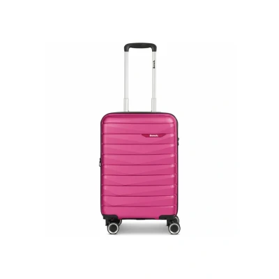 Abbildung von Bench Kleiner Hartgepäck Kabinen Koffer Cabin Trolley 36 x 25 56 cm aus hochwertigem, robustem Polypropylen (PP) Material für Damen und Herren 4 Doppelrollen &amp; TSA Schloss Paris Serie