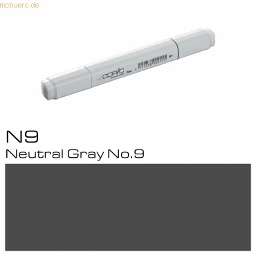 Abbildung von 3 x Copic Marker N9 Neutral Gray