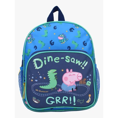 Abbildung von Vadobag Unisex Kinder Rugzak Peppa Pig Play with George Rucksack, blu, One Size