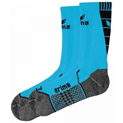 Abbildung von Erima Teamsport Textil Short Trainings Sportsocken, Herren, Größe: 40 42, Blauschwarz