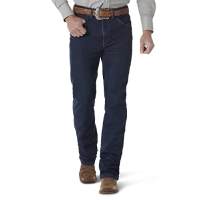 Abbildung von Wrangler Herren Premium Performance Cowboy Cut Comfort Wicking Slim Fit Jeans, Mitternachtsspülung, 32W / 30L