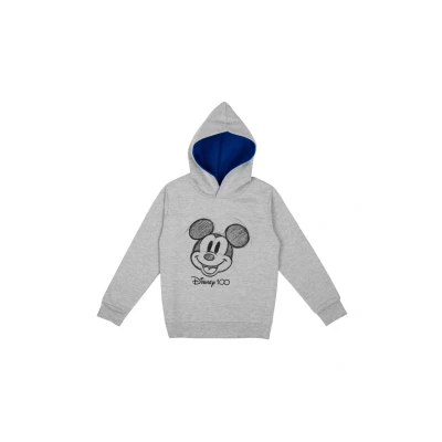 Abbildung von Disney Mickey Mouse Kapuzenpullover für Kinder, Größe: 110/116, Grau