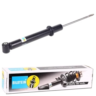 Abbildung von BILSTEIN B4 OE Replacement 19 029214 Stoßdämpfer Hinterachse Gasdruck Zweirohr federtragender Dämpfer unten Auge, oben Stift AUDI: 100 C4 Limousine
