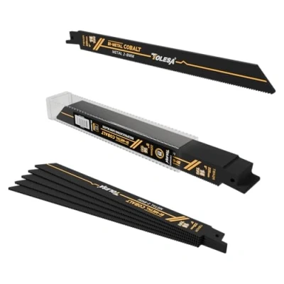 Abbildung von TOLESA 228mm 14tpi Säbelsägeblätter für Metall 25 Stück