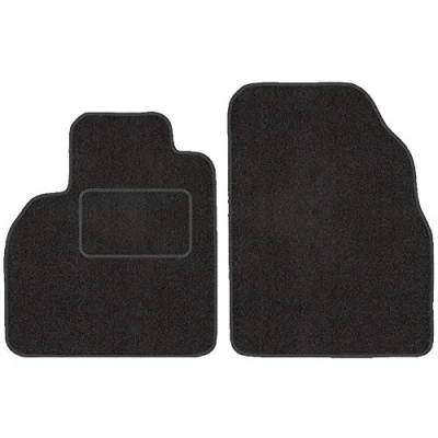 Abbildung von Fußmatten mit Clips 2er Set für Renault Scenic 2 II 2003 2009 Velours Automatten