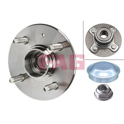 Abbildung von FAG 713 6196 00 Radlagersatz Foto entspricht Lieferumfang 140mm HYUNDAI: Atos