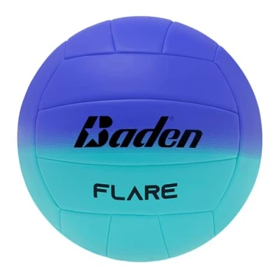 Abbildung von Baden Flare Beachvolleyball, Volleyball Ball für Kinder und Erwachsene, wasserdicht langlebig, weiches Ballgefühl das Spielen am Strand, Pool, Freizeit, Beach Indoor Outdoor