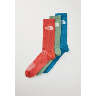 Abbildung von The North Face Multi CUSH CREW SOCK 3 PACK Sportsocken, Damen, Größe: 44 46, Dusk blue/slate moss/mars dust
