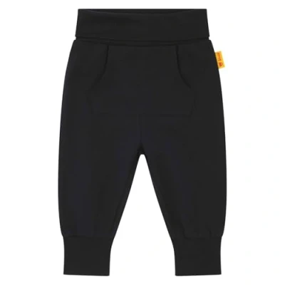 Abbildung von Steiff Jogging TEAM Jogginghose für Kinder, Größe: 86, navy