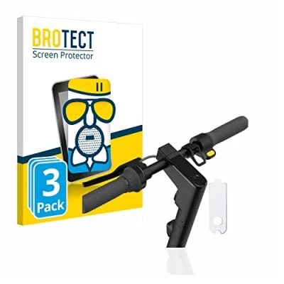 Abbildung von BROTECT Entspiegelungs Schutzglas für Segway Ninebot KickScooter MAX G30 / G30D II (3 Stück) Schutz Folie Panzerfolie Glas Matt