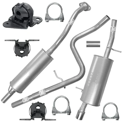 Abbildung von Auspuffanlage Schalldämpferset Auspuff für Citroen C3 + Pluriel 1 I 1.6i