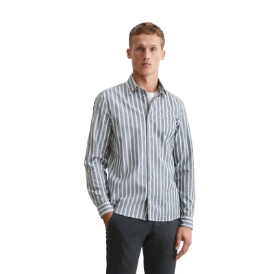 Abbildung von Marc O&#039;Polo Hemd Multi storm, Herren, Größe: Large, storm
