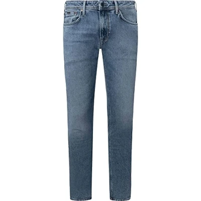 Abbildung von Pepe Jeans Herren Hose Stanley, Blau (Denim mg3), 28W / 34L