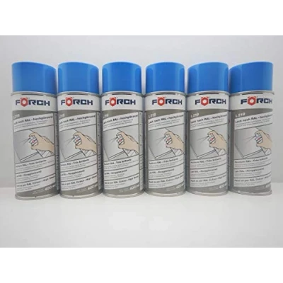 Abbildung von FORCH LICHTBLAU BLAU RAL 5012 Lack LACKSPRAY Spray SPRAYDOSE 400ML (3)