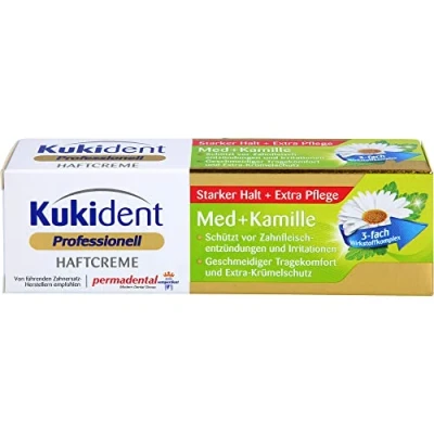 Abbildung von Kukident Haftcreme Med + Kamille