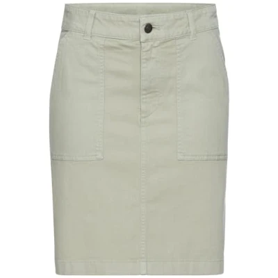 Abbildung von camel active Leichter Jeansrock, Damen, Größe: 34, Eucalyptus