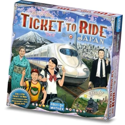 Abbildung von Asmodee Ticket to Ride Map Collection Japan Italy Brettspiel