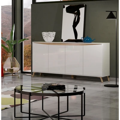 Abbildung von INOSIGN Sideboard &quot;ALADINO&quot;, Breite 184 cm, komplett Hochglanz, ohne Beleuchtung