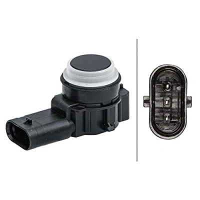 Abbildung von HELLA 6PX 358 141 691 Parksensoren ALFA ROMEO: Stelvio, Giulia Limousine, FIAT: Tipo Kombi, Qubo, Fiorino III Kasten / Kombi
