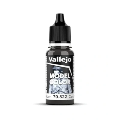 Abbildung von Vallejo, Model Color, Acrylfarbe, 17 ml German Cam Black Brown